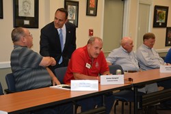 KSBA board discusses school issues with Matt Bevin, Jack Conway as November gubernatorial election nears