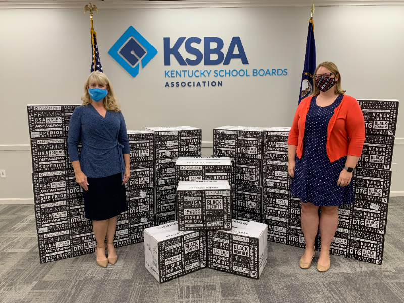 KSBA donates 80,000 masks to FRYSC