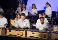 Warren County&#39;s Jody Richards Elementary X-Team performed during the Luncheon Session.