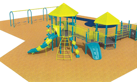 Photo rendering of playground  courtesy of Casey County Schools