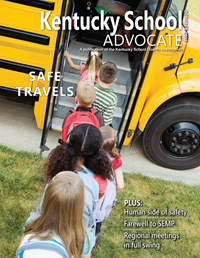 October Advocate cover