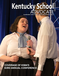  March Advocate cover