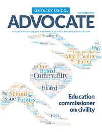 2020 November Advocate cover