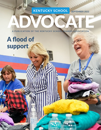 September Advocate cover