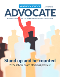 Cover of August 2022 Kentucky School Advocate magazine