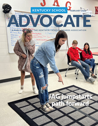 February Advocate cover