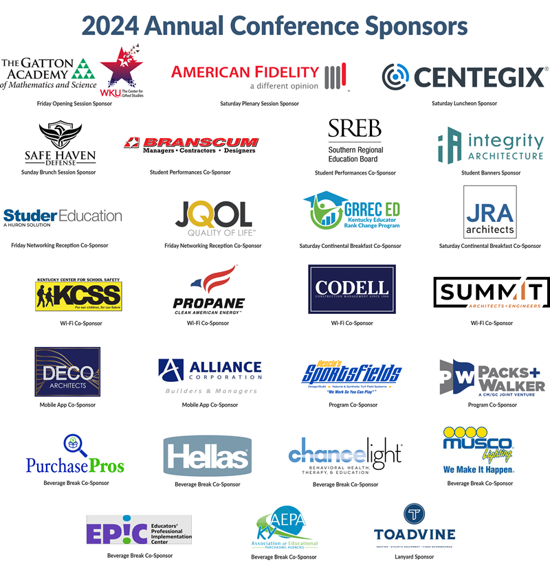 2024 Annual Conference sponsors