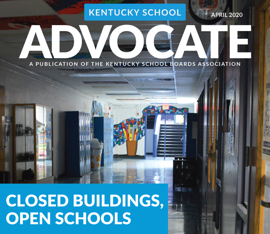 April Advocate cover